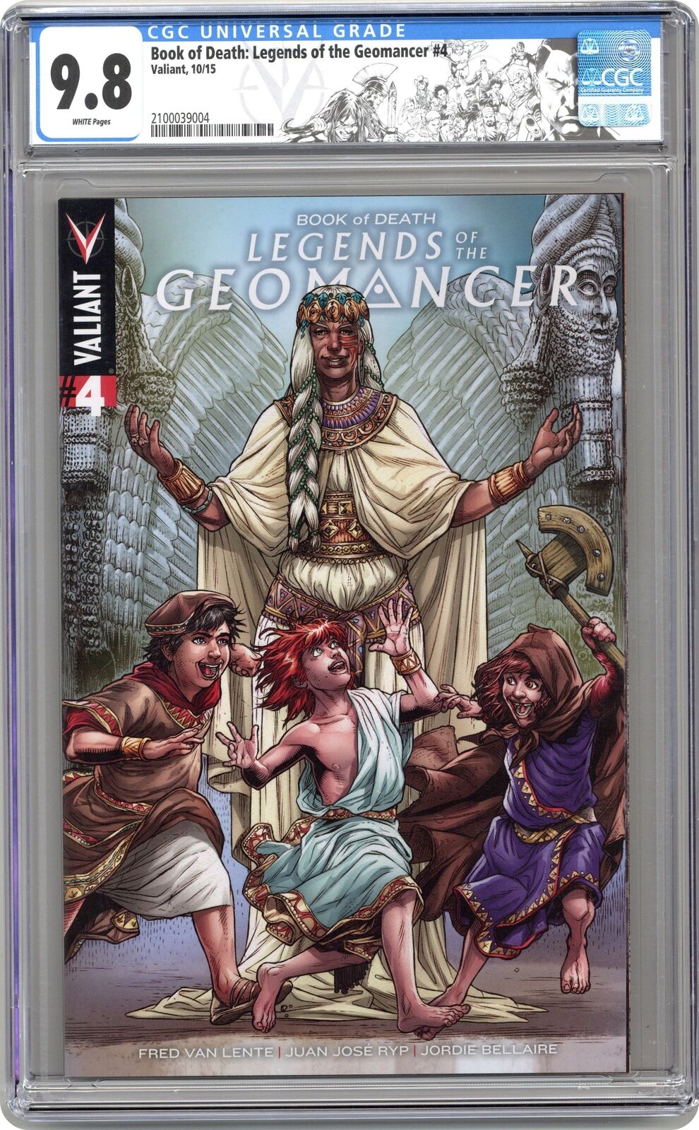 Book of Death Legends of the Geomancer #4 CGC 9.8 2015 2100039004