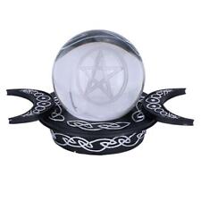 Celtic Triple Moon Pentagram Scrying/Gazing Ball with Stand picture