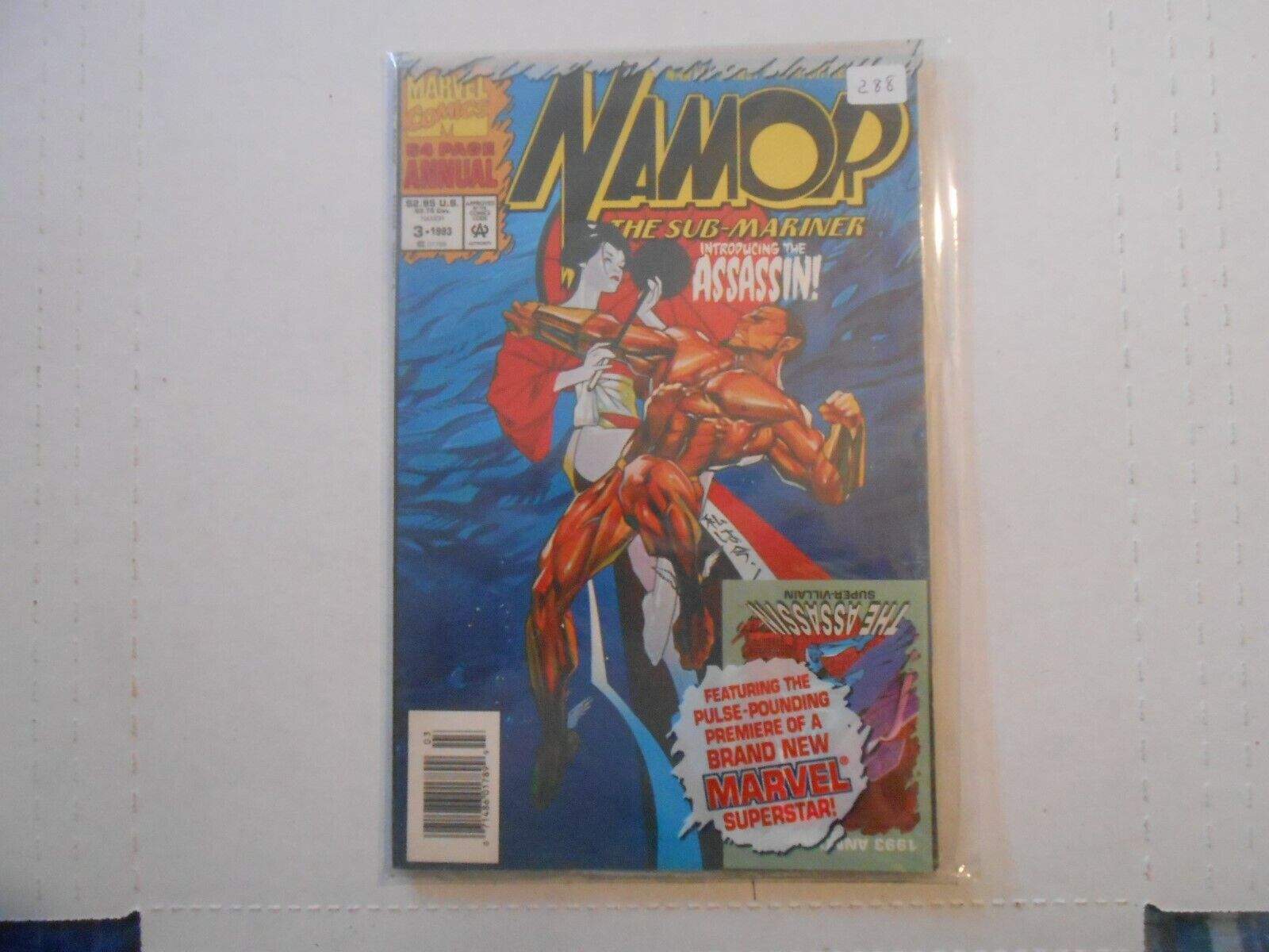 Namor Annual #3 w/Card Marvel Comic 1993 9.2 NM-