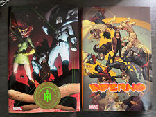 X-Men: Hellfire Gala - Red Carpet Ed. & Inferno By Hickman Hardcover HC Lot picture