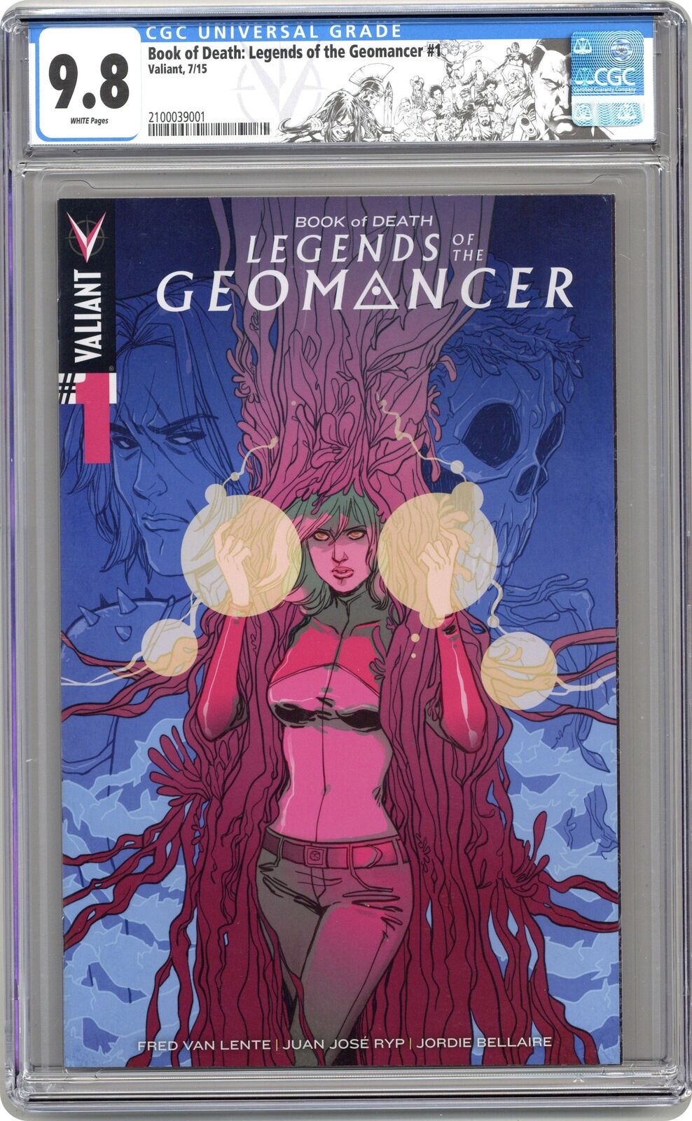 Book of Death Legends of the Geomancer #1 CGC 9.8 2015 2100039001