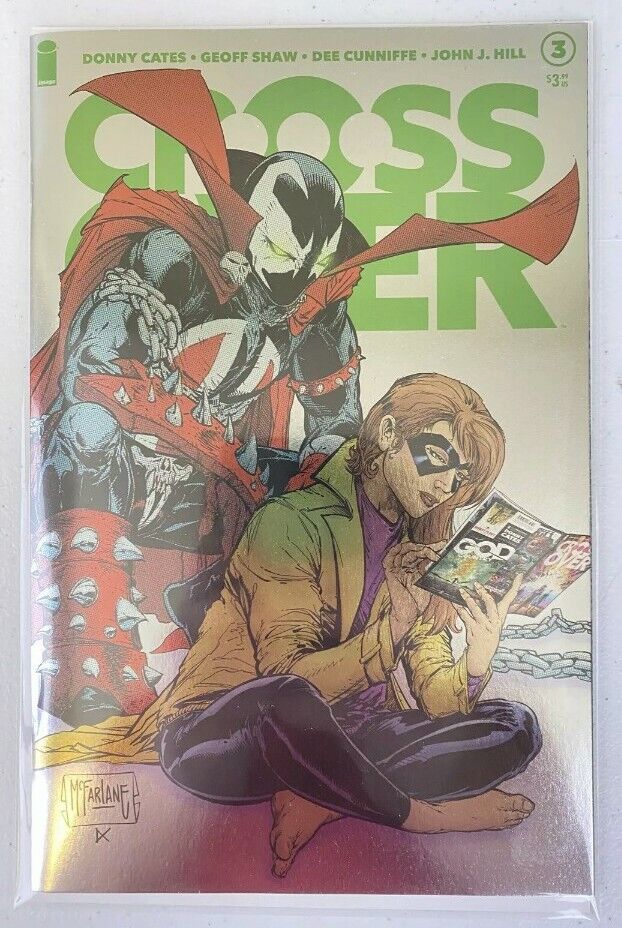 Crossover #3 Foil Thank You Variant TODD MCFARLANE Spawn 1 Per Store NM+
