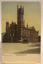 Vintage Postcard- Masonic Temple Exterior View- Philadelphia, Pa picture