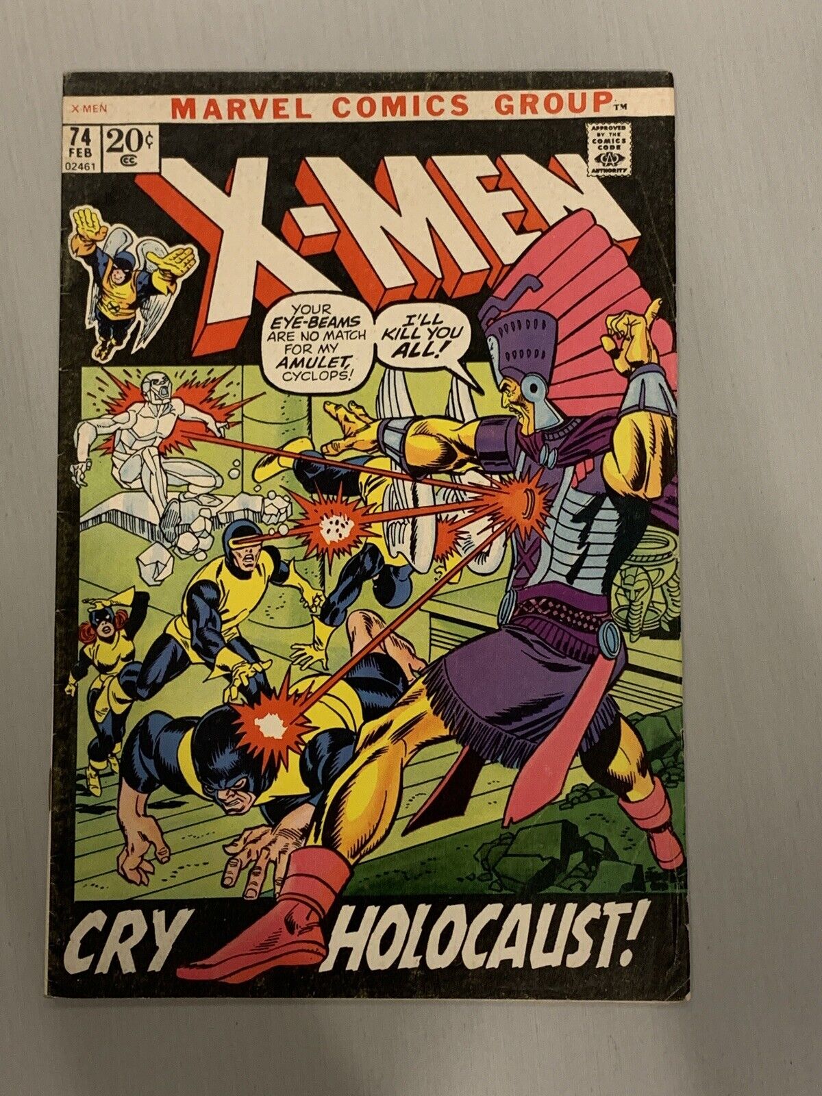 X-MEN #74 •FINE/VERY FINE (7.0)• Marvel (1972)•