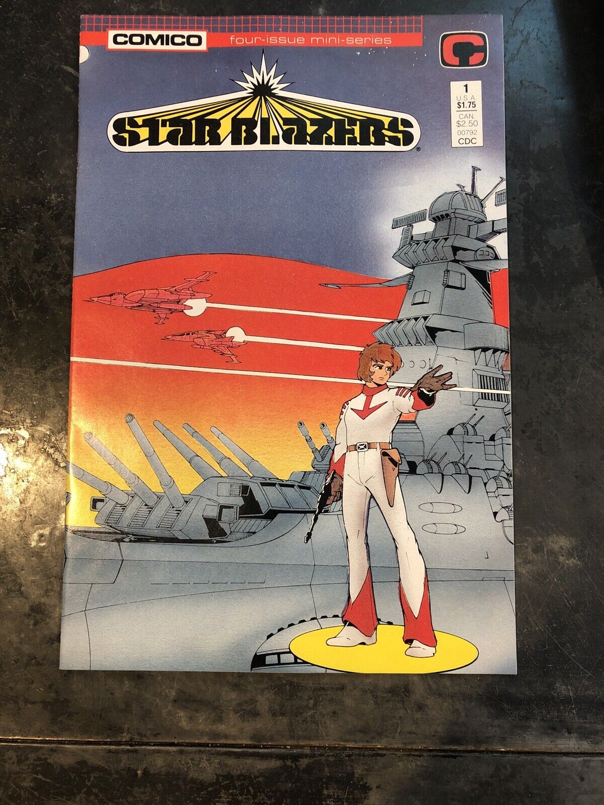 Star Blazers #1 Comico Four Issue Mini-series