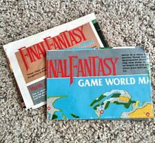 FINAL FANTASY Dungeon Maps Game World Map Set Of 2 picture