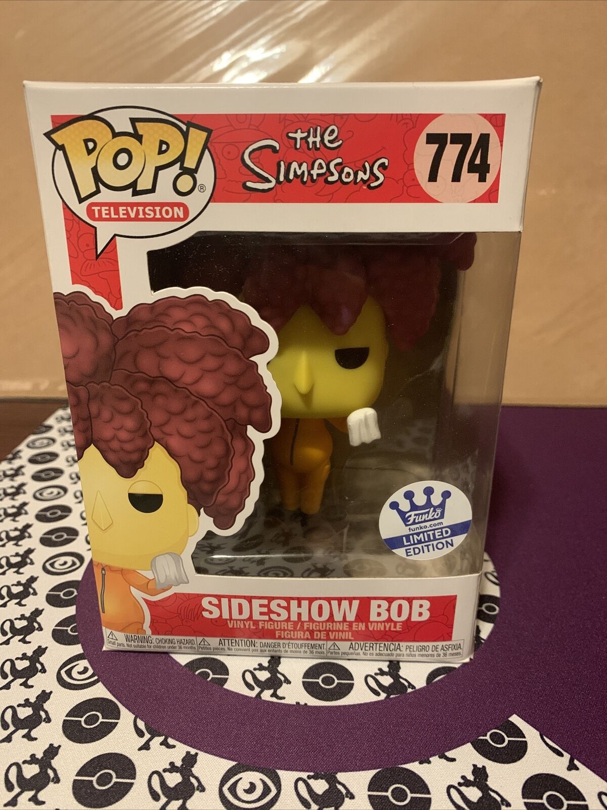 Funko Pop Television - The Simpsons Sideshow Bob # 774 Funko Shop Exclusive