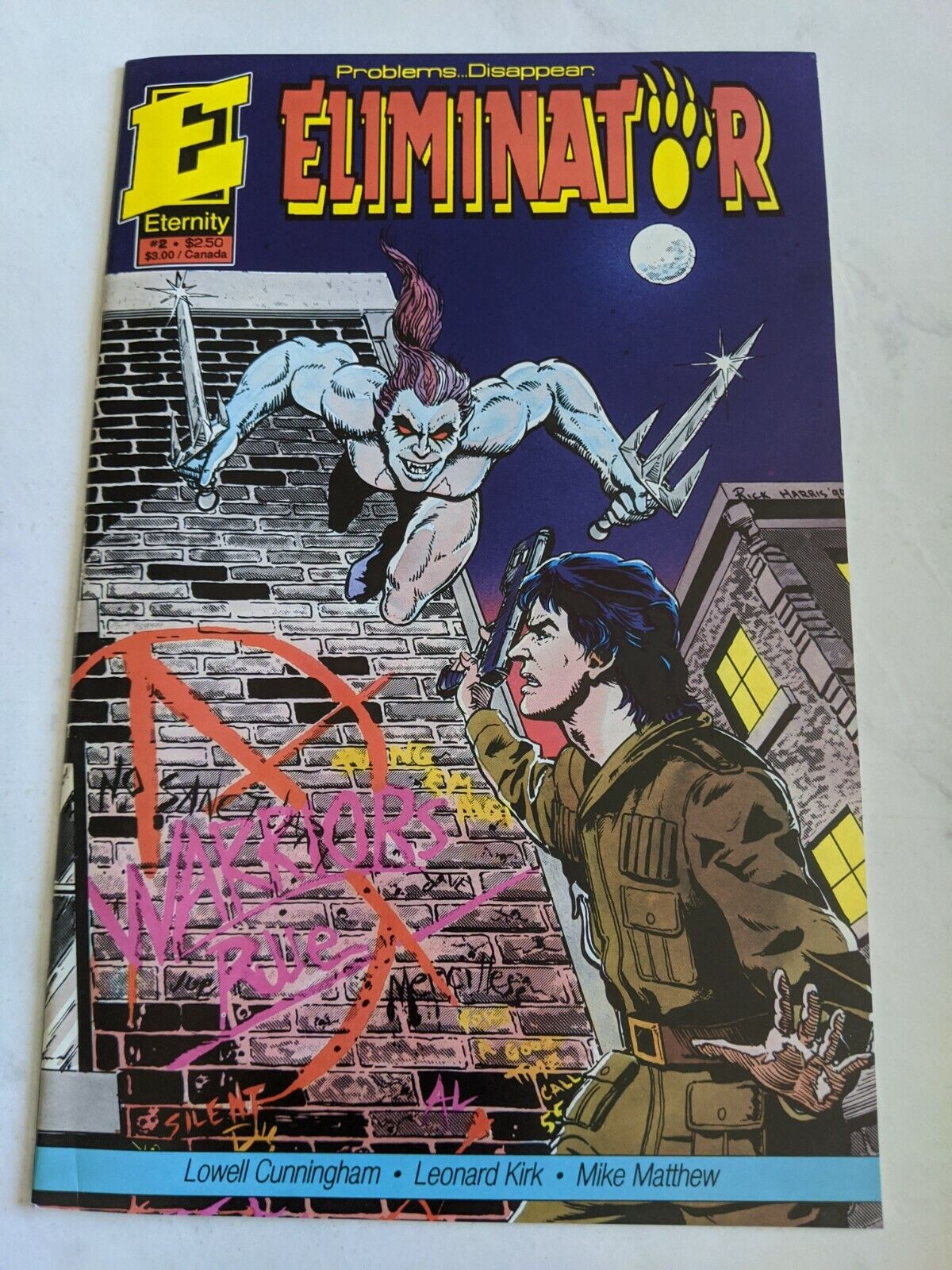 Eliminator #2 February 1992 Eternity Malibu Comics