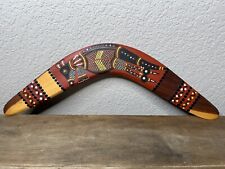 Ivan Nolan 18” Boomerang Hand Painted Aboriginal Artist picture