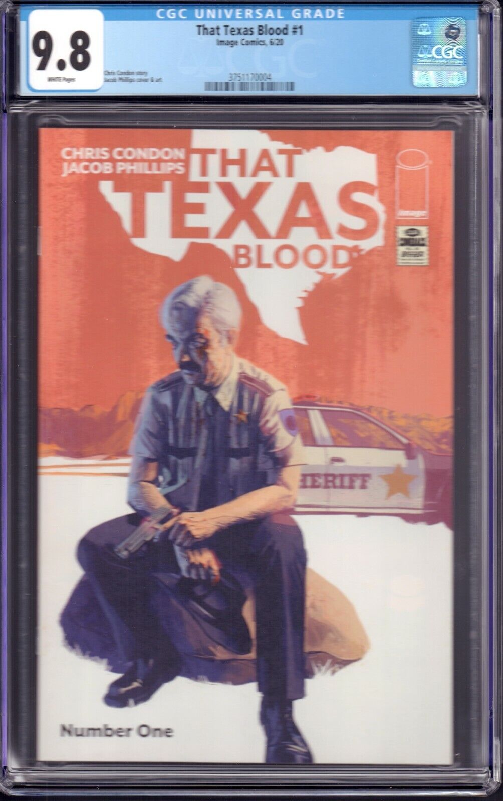 That Texas Blood #1 (Image Comics, 2020) CGC 9.8