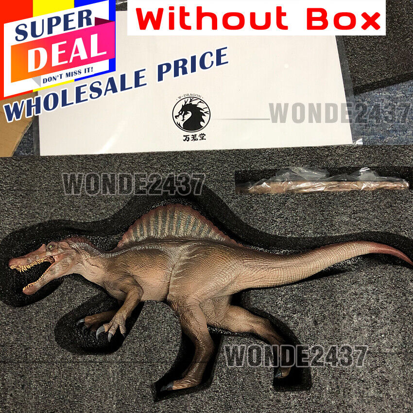Wholesale W-Dragon Spinosaurus Statue Dinosaur Figure Spino Collector Dino Toy