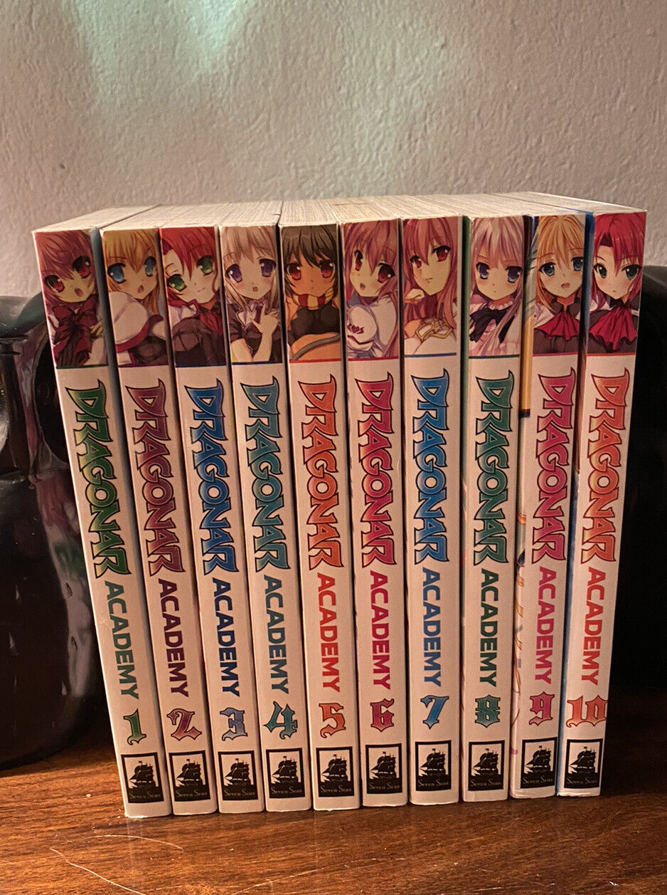 Dragonar Academy Volumes 1-10 Manga English