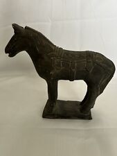 Terracotta Chinese Horse Equestrienne Soldier Warrior Figurine Asian picture