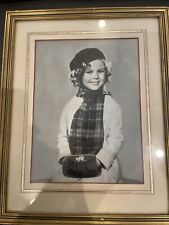 Shirley Temple cute VINTAGE Photo framed picture