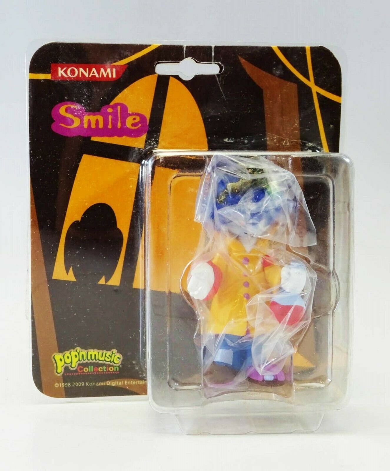 Pop\'n music collection Smile Key Chain Amusement Prize KONAMI JAPAN