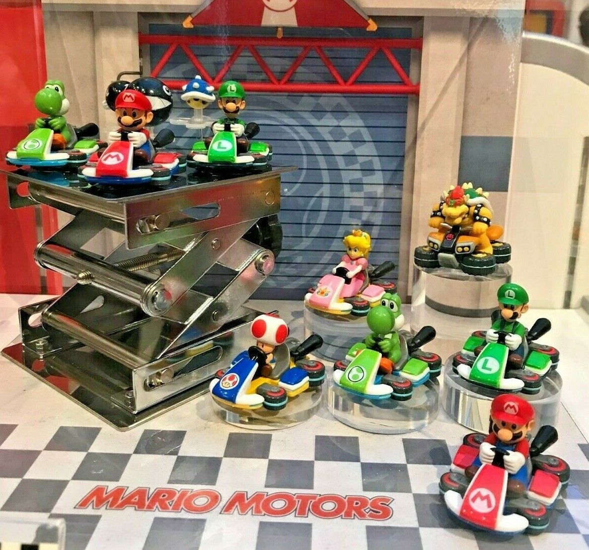 USJ Mario Kart Tomica Official Limited Lot of 9 Universal Studios Japan FS -NEW-
