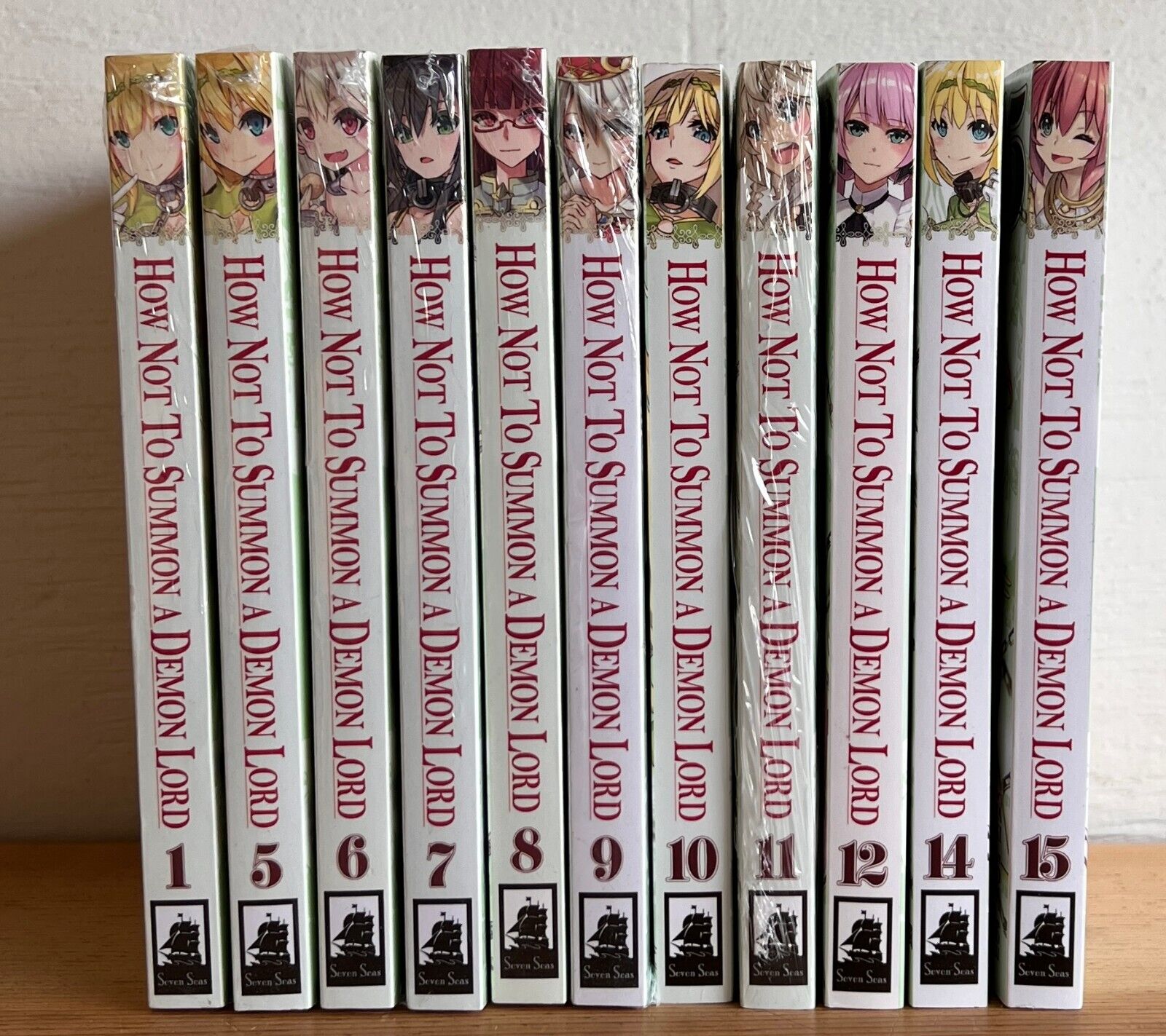 How not to summon a demon lord ( Vol.1,5-15) Eng Manga Graphic Novels NEW