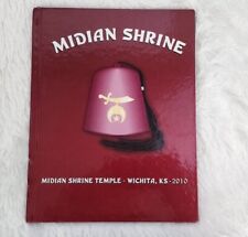 2010 Midian Shrine Temple Wichita, Kansas Yearbook Annual Directory Masonic HB picture