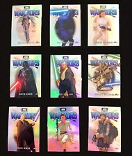 Star Wars Finest 2023 Cards - 9 Finest Warrior Cards - Leia, Bo-Katan, Vader picture