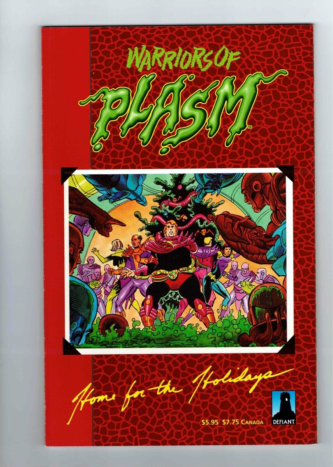 Warriors Of Plasm: Home For The Holidays TPB #1 From Defiant Comics 1993