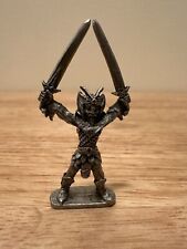 Ral Partha Pewter Warrior With Two Swords picture