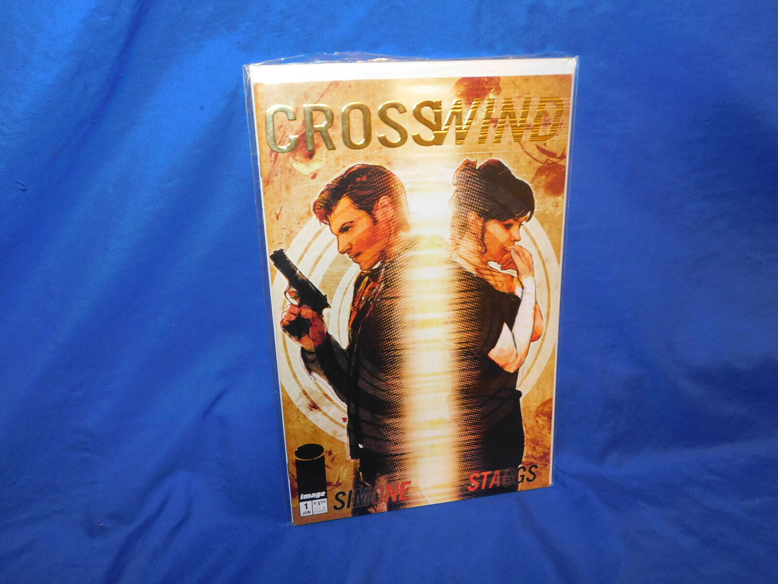 Crosswind #1 Gold Foil Retailer Incentive Variant Cover VF/NM