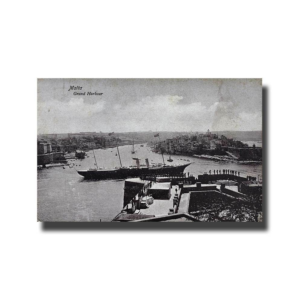 Malta Postcard - Grand Harbour , New Unused, Made In Germany