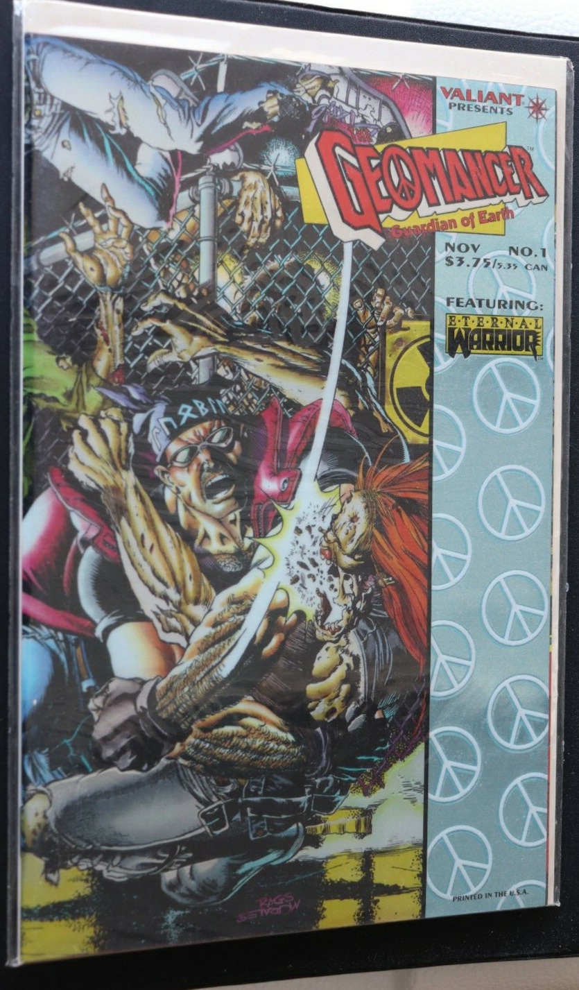 The Geomancer Guardian of Earth 1 Valiant Comics 1994 combine shipping