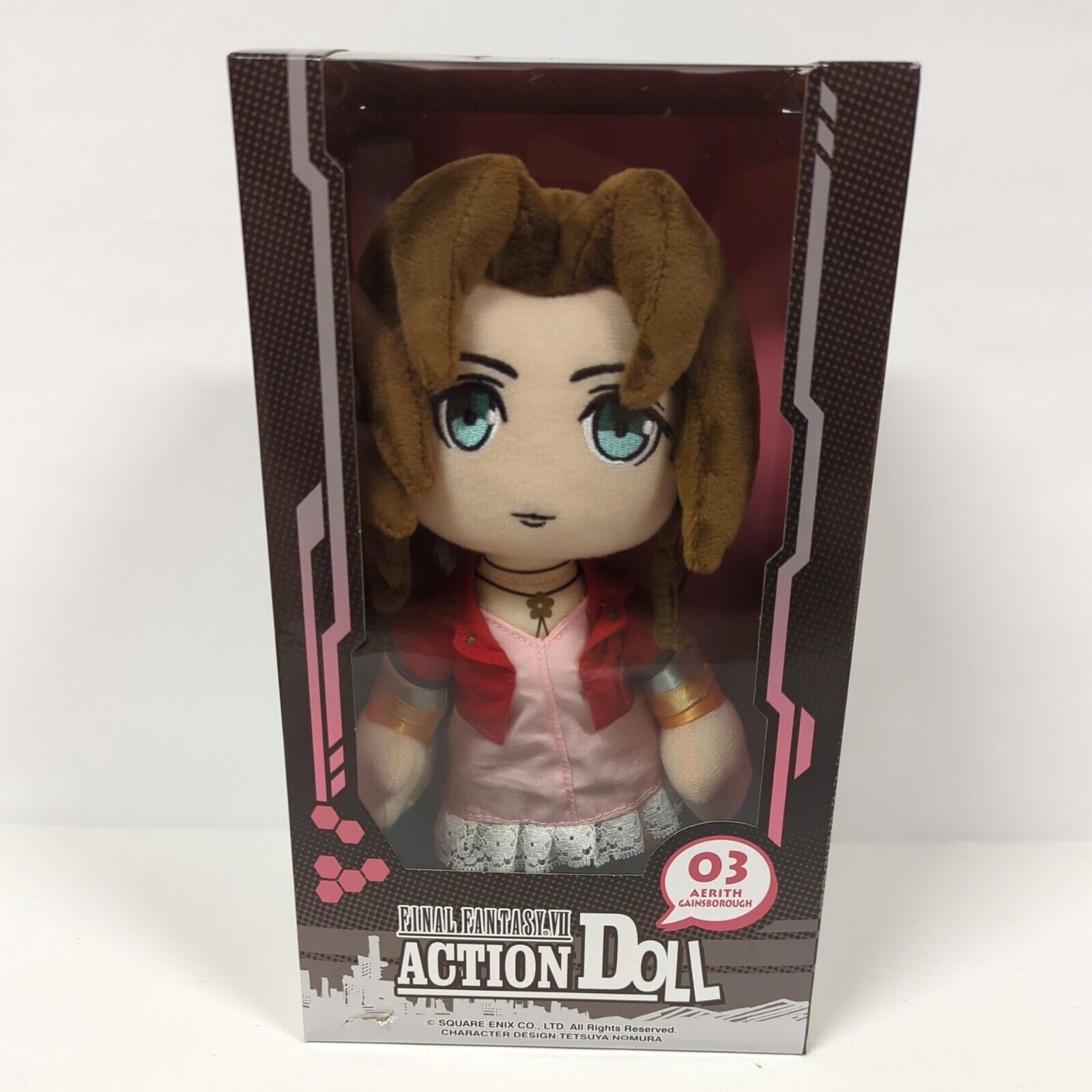 FINAL FANTASY VII Action Doll Aerith Gainsborough [Plush]  Square Enix Official