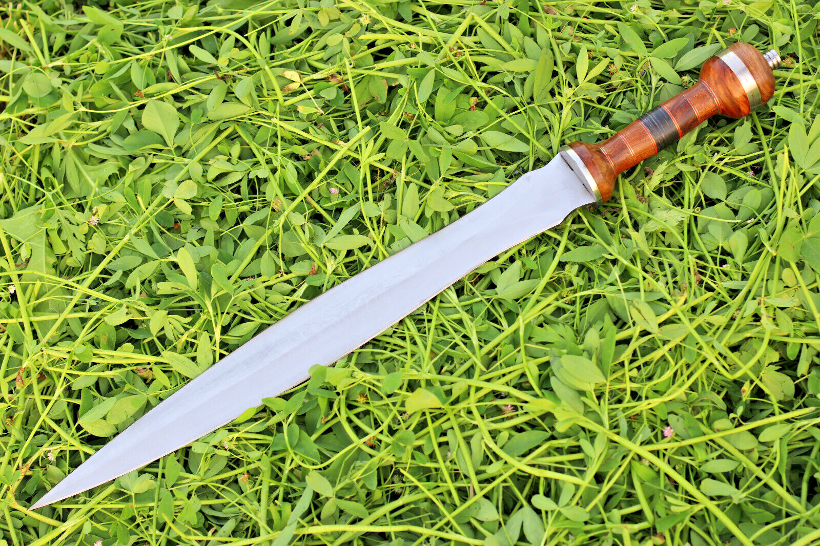 Roman Gladius Historical Handmade Steel Blade Warrior Battle Sword With Sheath
