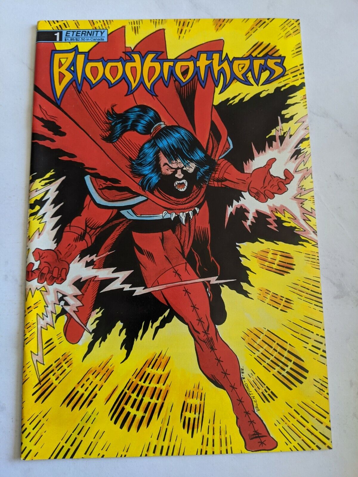 Bloodbrothers #1 October 1988 Eternity Malibu Comics