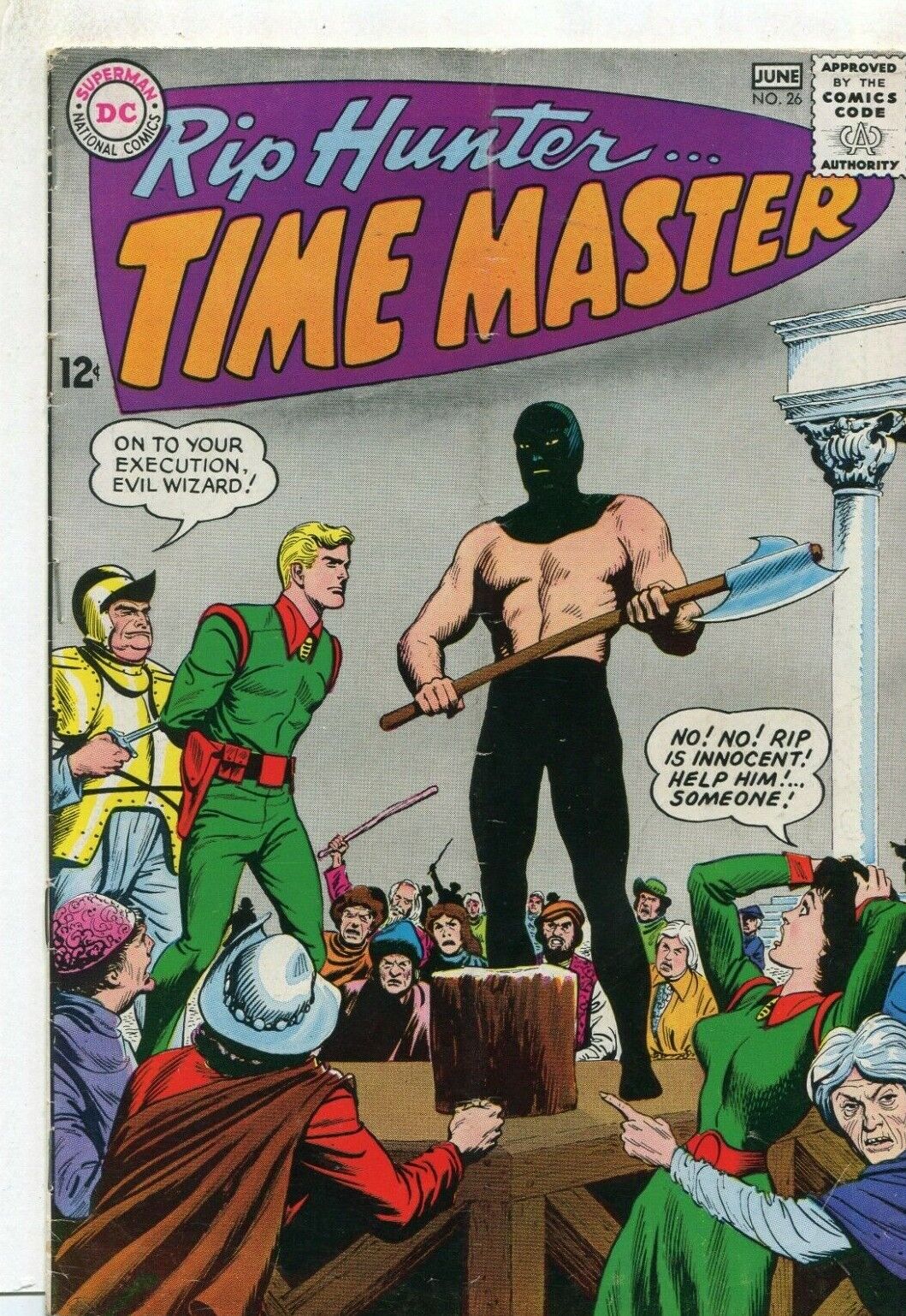 Rip Hunter-Time Master #26 VG+  DC Comics  SA 