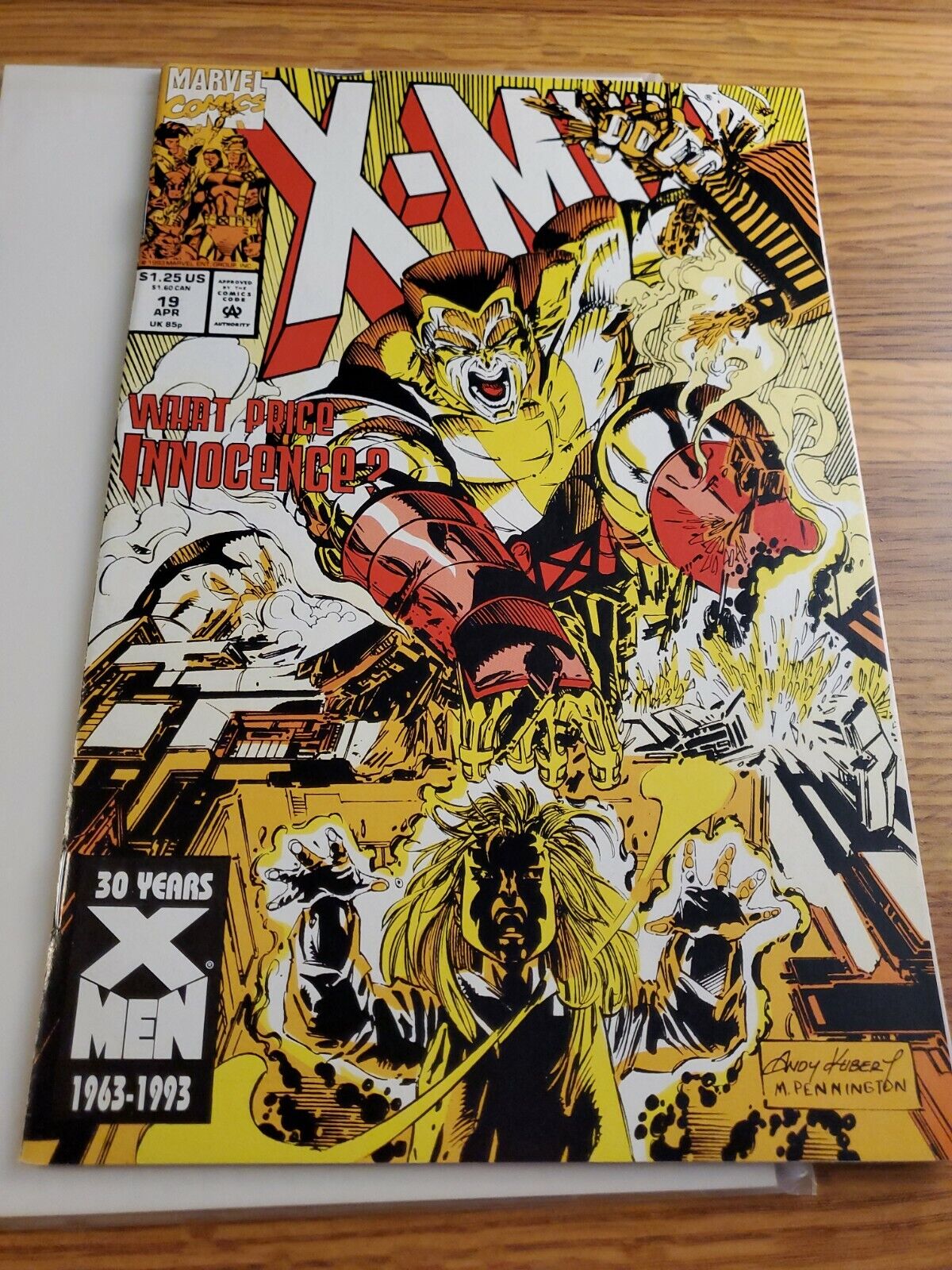 Marvel Comics 1993 X-Men no. 19 April 