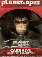 Planet of the Apes Caesar Bust Warrior Sculpture w/ Discs. Weta Digital. Great picture