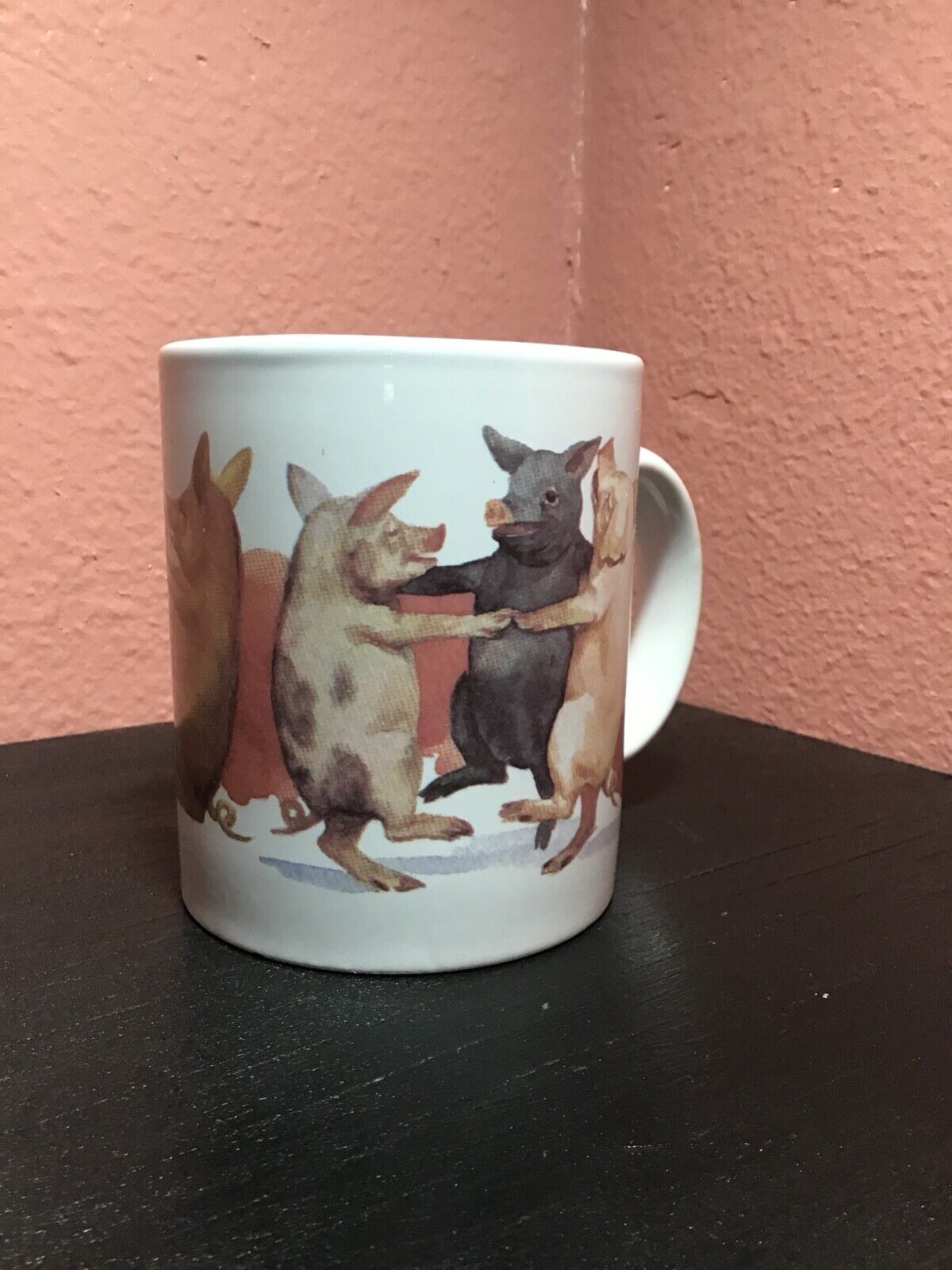 vintage mug (dancing pigs) spi