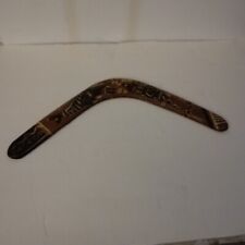 Authentic Aboriginal Australian Boomerang HAND PAINTED 14