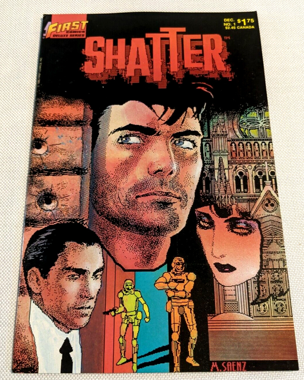 Shatter #1 (1985) First Comics (CMX-W/8)