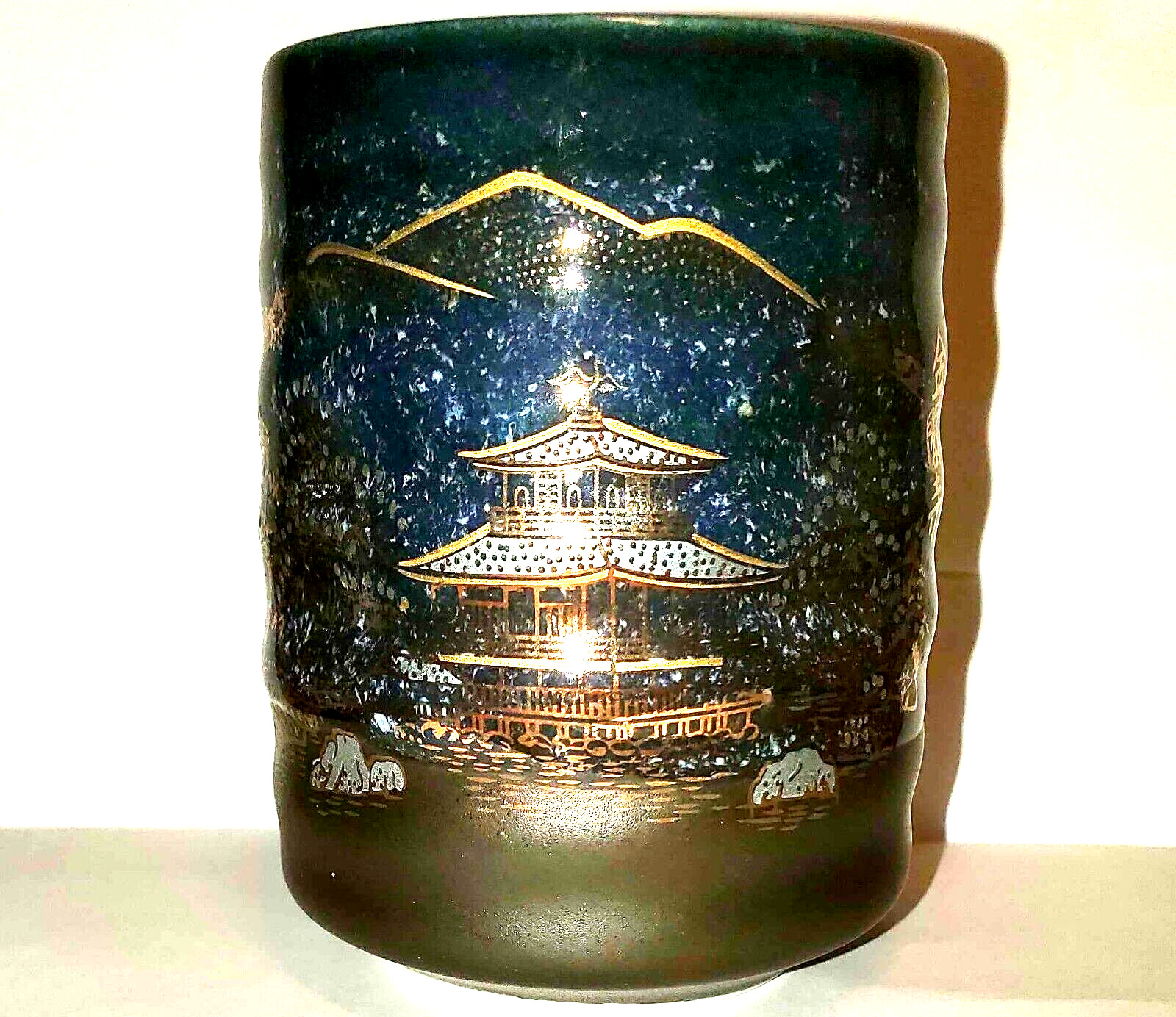 Kinkaku-ji Temple Replacement Pottery/Porcelain Tea Cup Kinkakuji Kyoto Japan