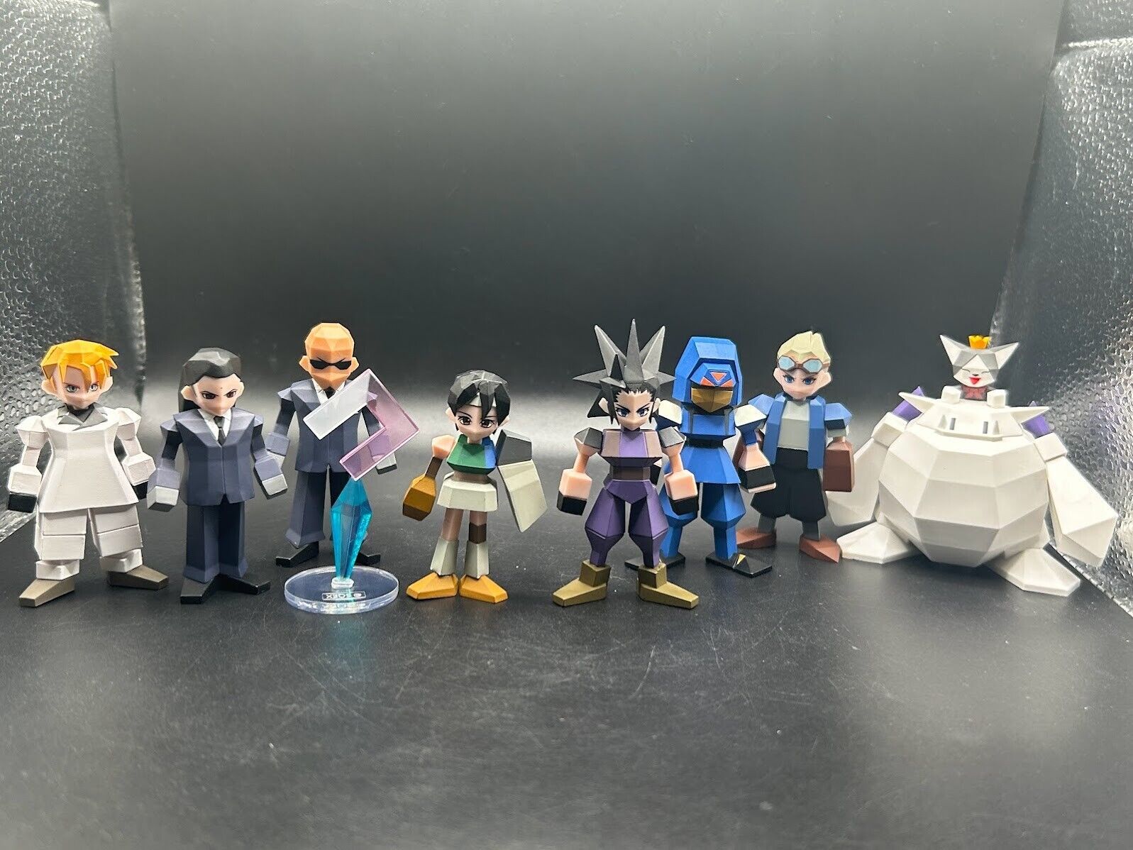 Final Fantasy VII Rebirth FF7 G prize Kuji Mini Figure Complete 8 types Set