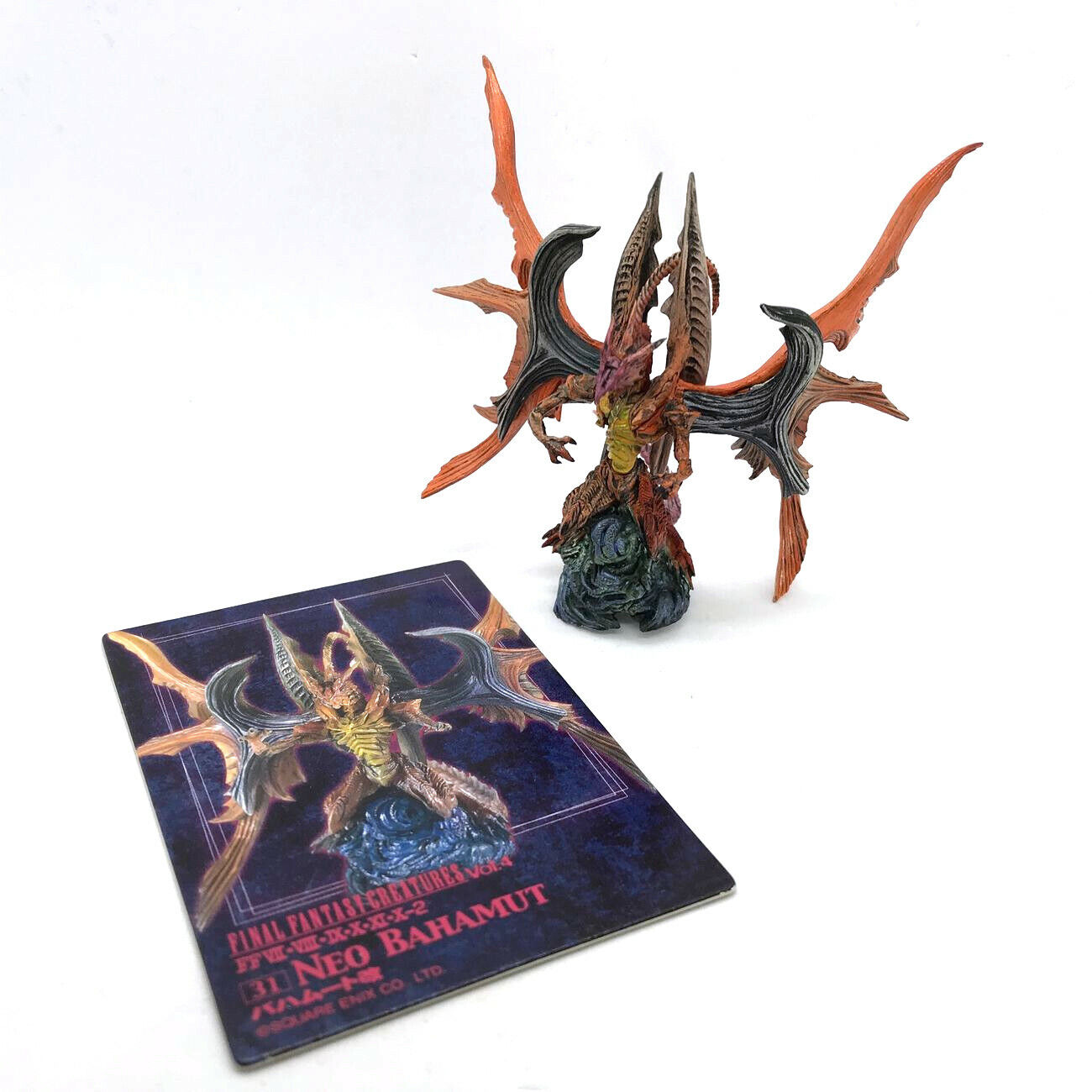 Final Fantasy Creatures NEO BAHAMUT No.31 Full Color Card Set Figure Game Anime