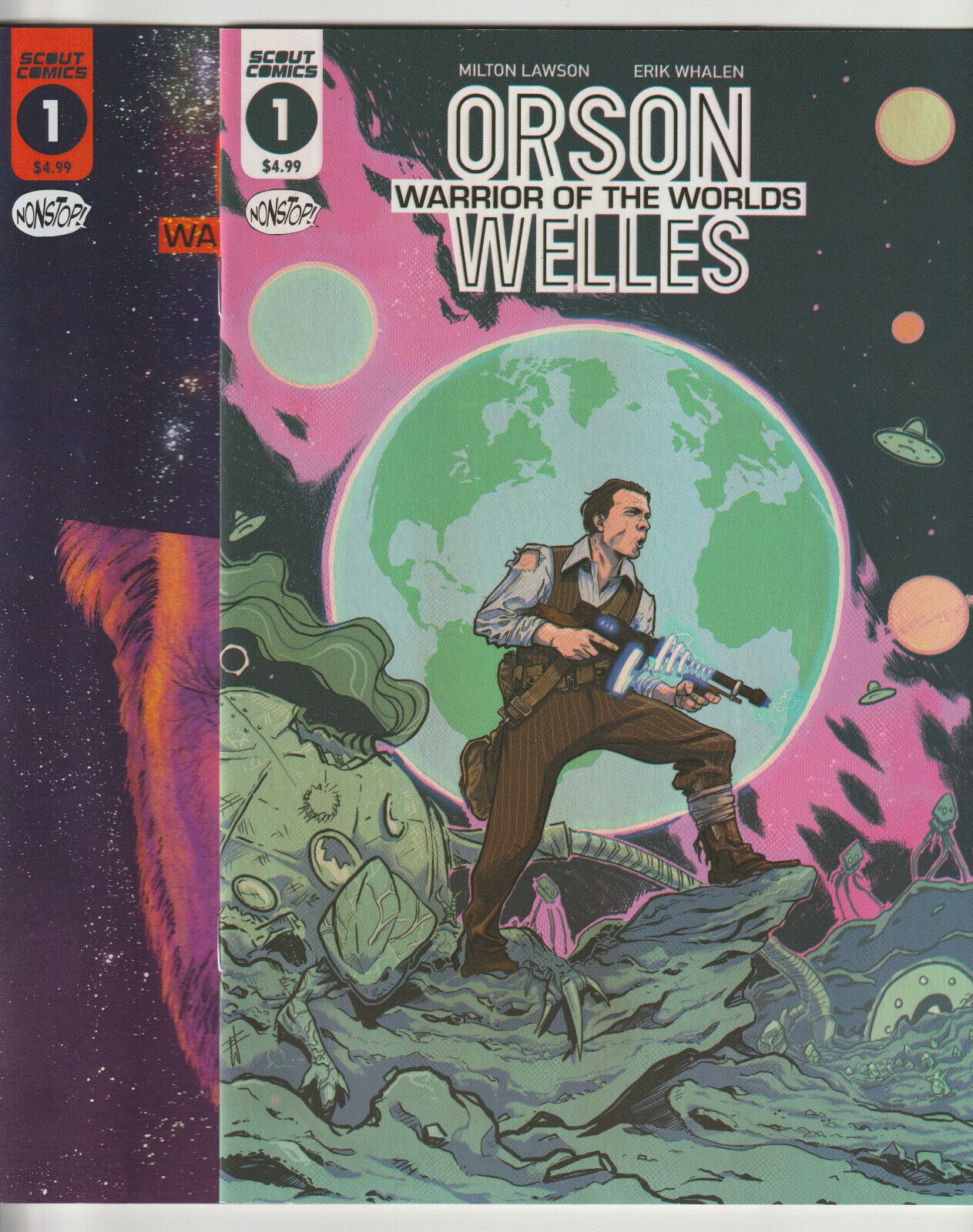Orson Wells Warrior of the Worlds (2023) #1 - A & B Set 1st Print - Scout
