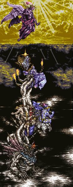 FF6 Tower of Kefka and final form in-game