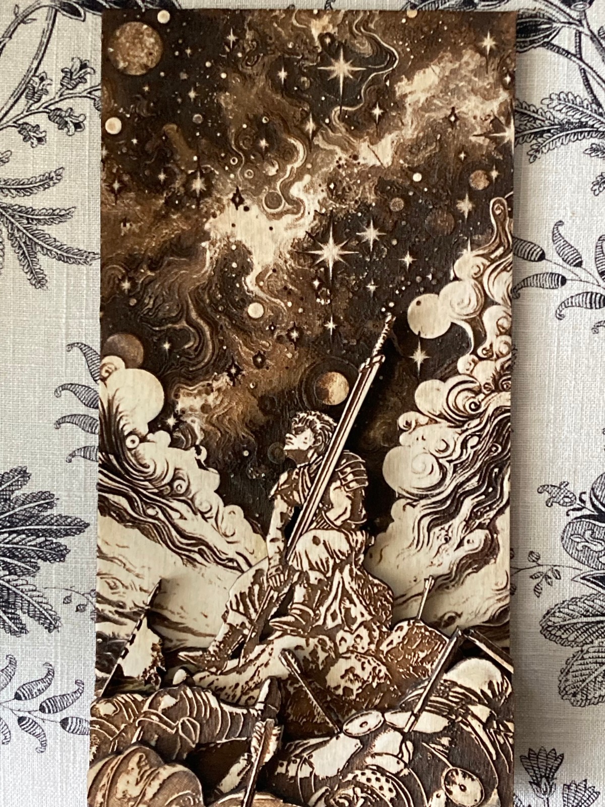 Berserk: Guts And The Sky Sculpture/Engraving, Manga/Anime Fan Art ...