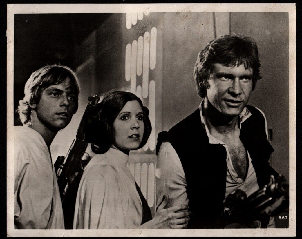 Star Wars 8 X 10 Photo: Luke, Han & Leia