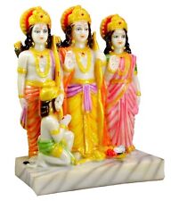 Lord RAM DARBAR Ram Sita Laxman Hanuman Statue Murti Idol Showpiece Temple Gift picture