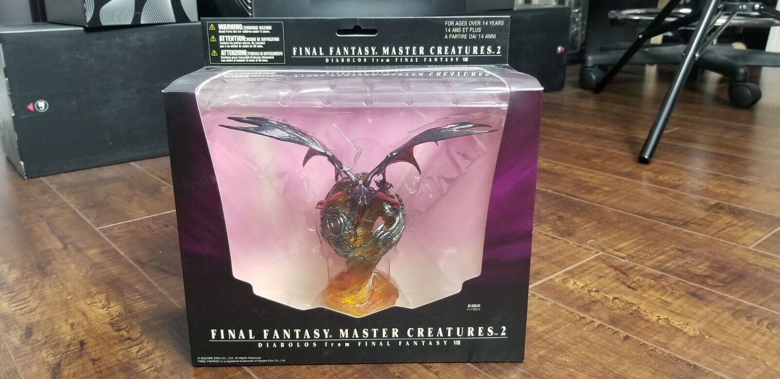 Final Fantasy Master Creatures 2 Diabolos From Final Fantasy VIII Factory Sealed