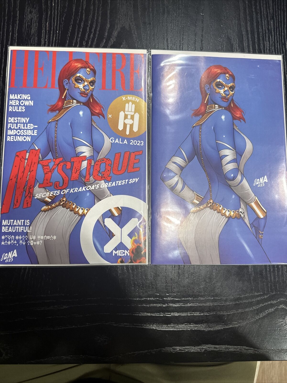X-MEN #27 hellfire gala mystique virgin variant and regular Issue