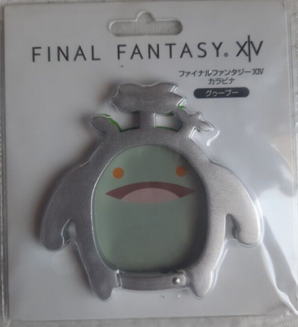Final Fantasy Carabiner XIV Carabiner (Goobbue) Metal Keychain NEW