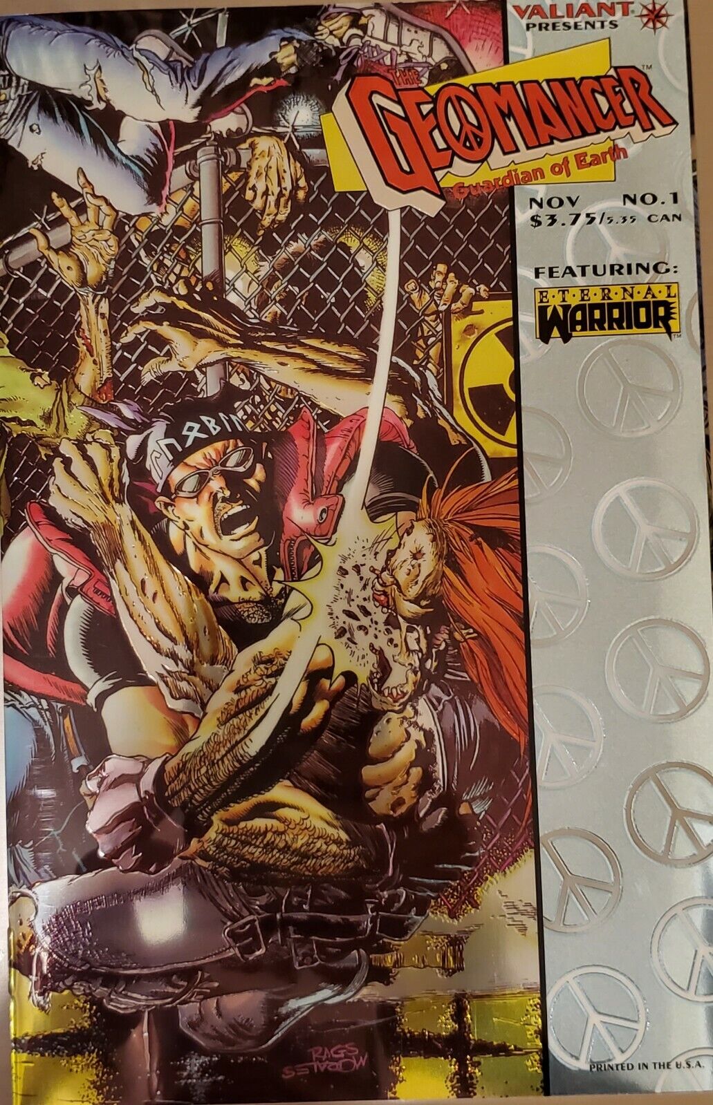Geomancer Guardian Of Earth #1 Valiant Comics 1994 NM