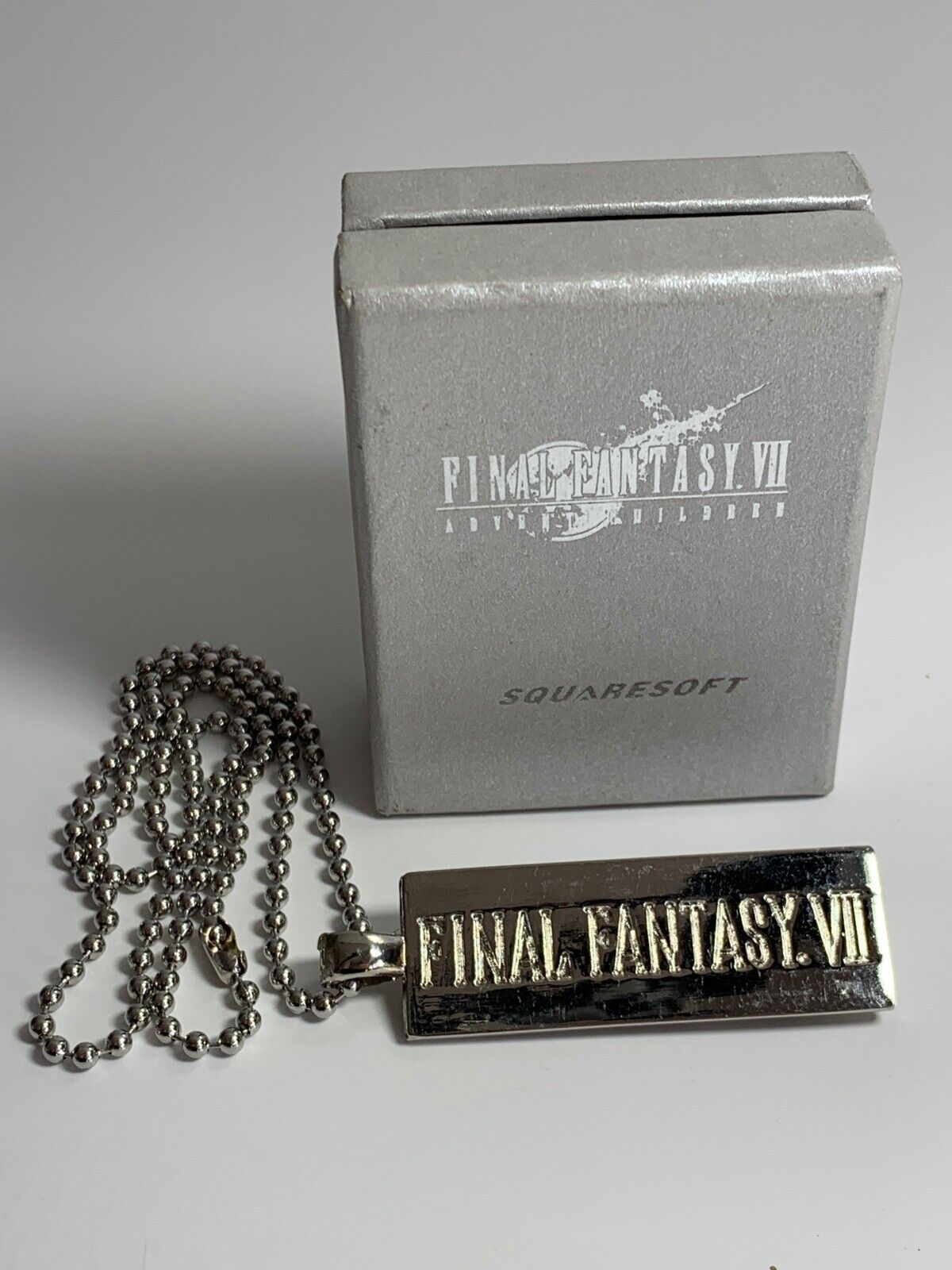 Final Fantasy VII Advent Children Necklace EXTREMELY RARE